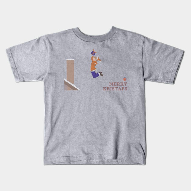 Merry Kristaps Kids T-Shirt by TheKnicksWall1